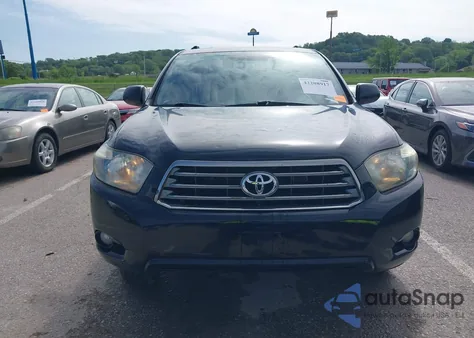 2008 Toyota Highlander Sport from USA, damaged, VIN JTEES43A782013674